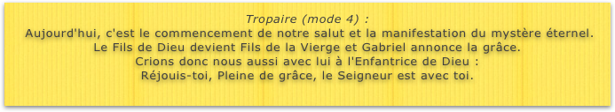 tropaire