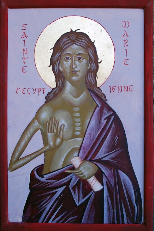 sainte Marie
              l'Égyptienne