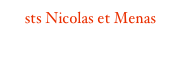 sts Nicolas et Menas