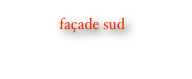 façade sud